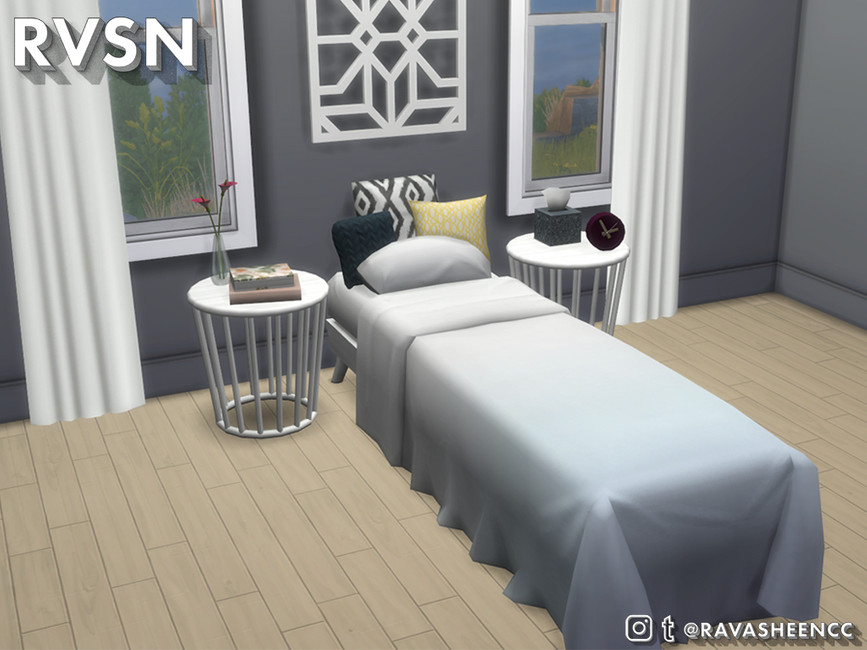 The Sims Resource Never Been Bedder Platform Bed Frame Single