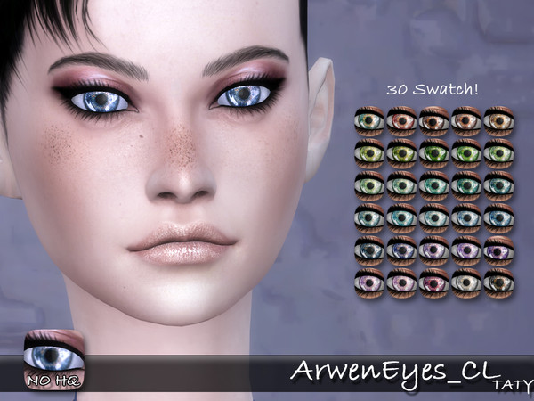 Sims 4 — [Ts4]Taty_ArwenEyes_CL by tatygagg — - Female, Male - Human, Alien - Toddler to Elder - Hq Compatible