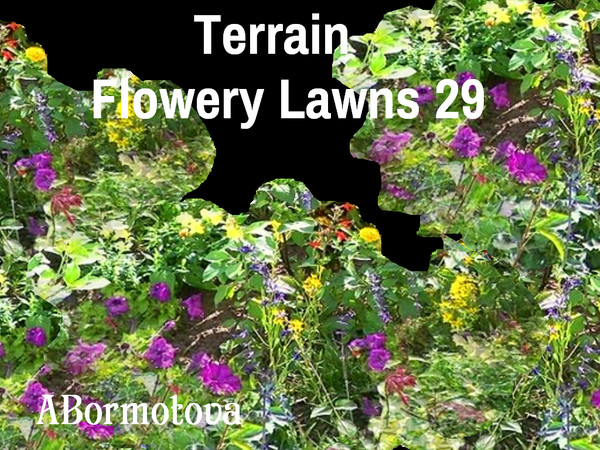 Sims 4 — Terrain Flowery Lawns 29 by abormotova2 — Terrain set of lovely flowery lawns for Sim parks, yards and and all