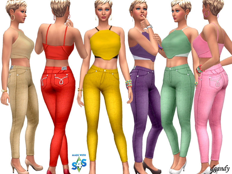 The Sims Resource - Jeans 20191016