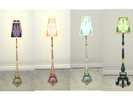 Sims 4 — Buttercups floor lamp recolors by decosavvy — Some Lovely recolors and a few original lamp shades for the Long