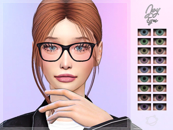 Sims 4 — Joy Eyes (Non-Default) by YuumiaUniverse — Joy Eyes - Non Default - Unisex - Kids friendly - 18 Color options -