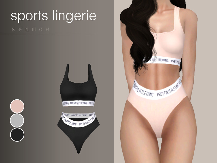 Sims - Sports Lingerie Set