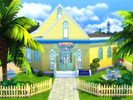 Sims 4 — Yellow Fever Letter B by staceylynmay2 — A nice Yellow home with 2 decent sized bedrooms, one includes an