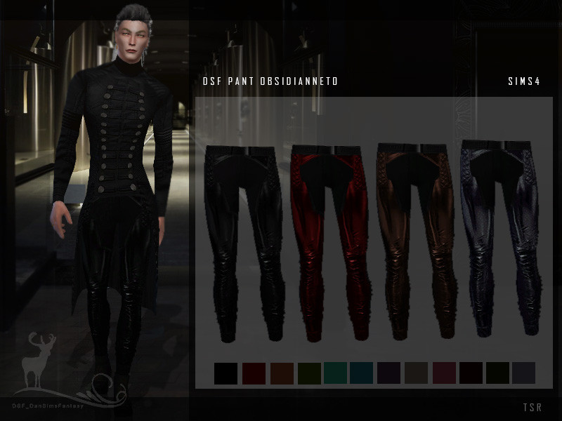 The Sims Resource Dsf Pant Obsidianneto