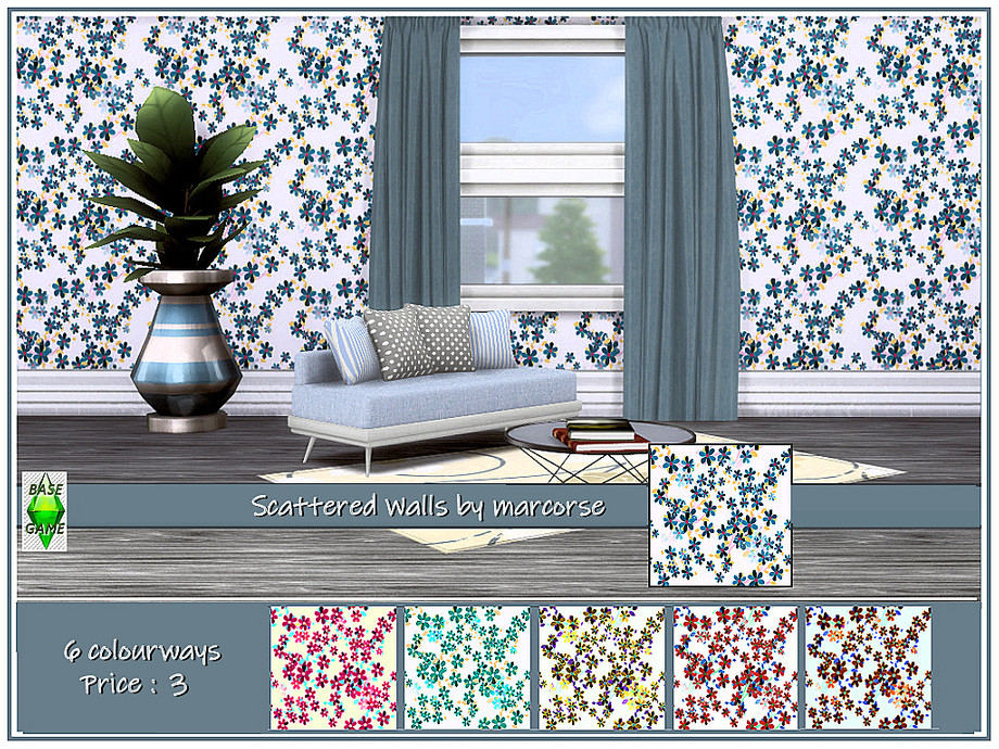 The Sims Resource - Scattered Walls by marcorse
