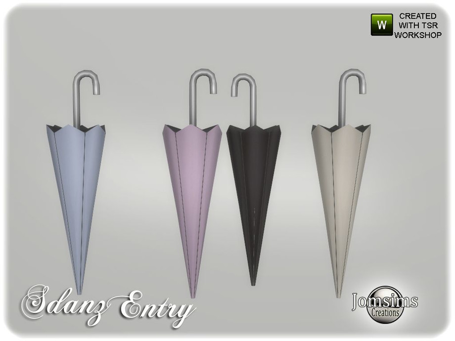 The Sims Resource Sdanz Entry misc deco umbrella