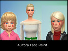 Sims 4 — Aurora Face Paint. by UnknownOlgriegFan — Face Paint for all genders, from toddlers to elders Based on Aurora