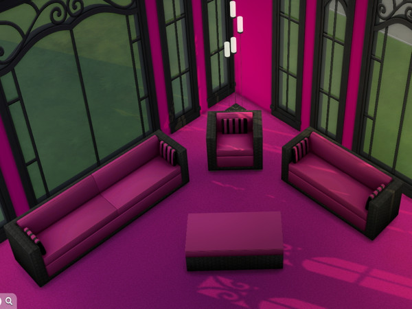 Sims 4 — Wickish Pizzazz Set Recolours-REQUIRES PERFECT PATIO by BlackCat27 — A Living Room Set to brighten up your Sims