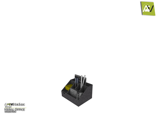 Sims 4 — Nepal Pen Holder by ArtVitalex — - Nepal Pen Holder - ArtVitalex@TSR, Dec 2019