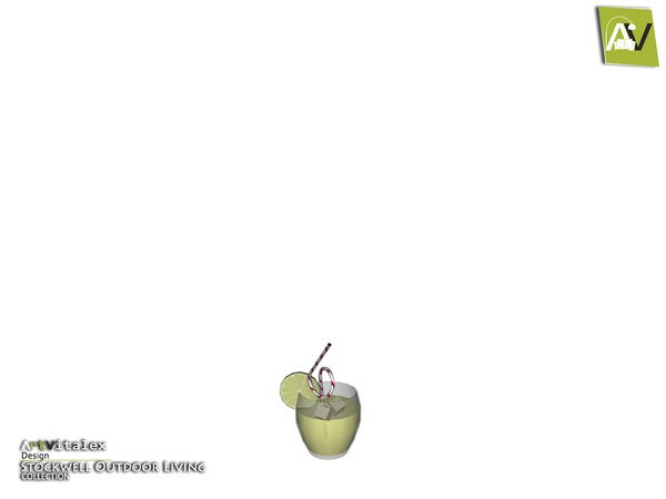 Sims 3 — Stockwell Glass Full Of Juice by ArtVitalex — - Stockwell Glass Full Of Juice - ArtVitalex@TSR, Dec 2019