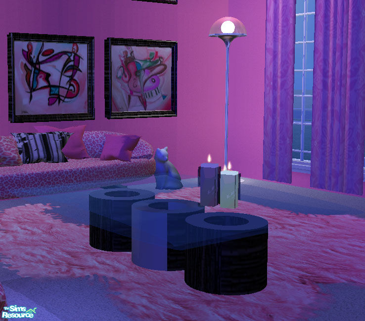 The Sims Resource Cheetah Girl Living Coffee Table