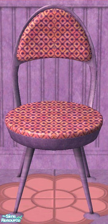 Sims 2 — Pink n Purple Diamond Chair by RhondaBlonda — 