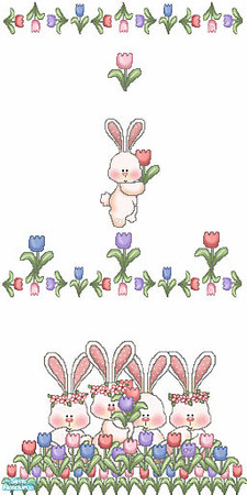 Sims 2 — Bunny tulips by devilishdawn —  