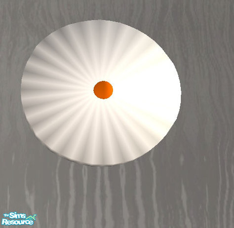 Sims 2 — Romaround Bedroom - wall light by Cloisonne — pleated effect walllight,recolours can only be seen when the light