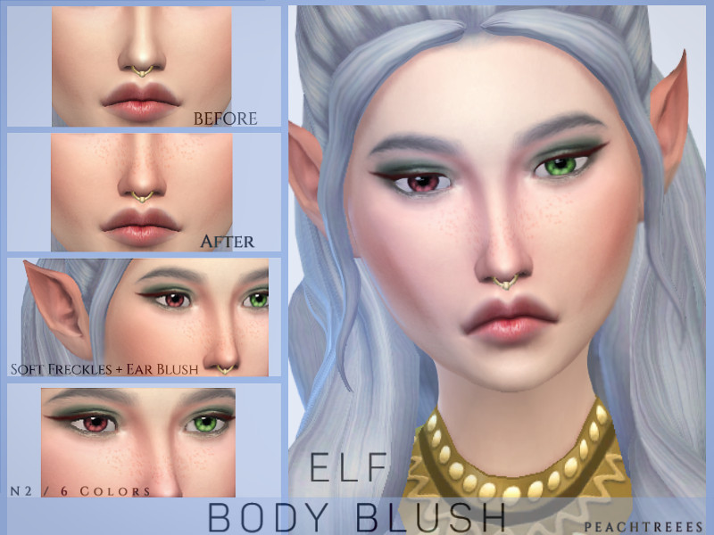 The Sims Resource Elf Blush N2