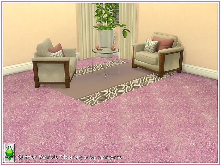 The Sims Resource Glitter Marble Flooring by marcorse