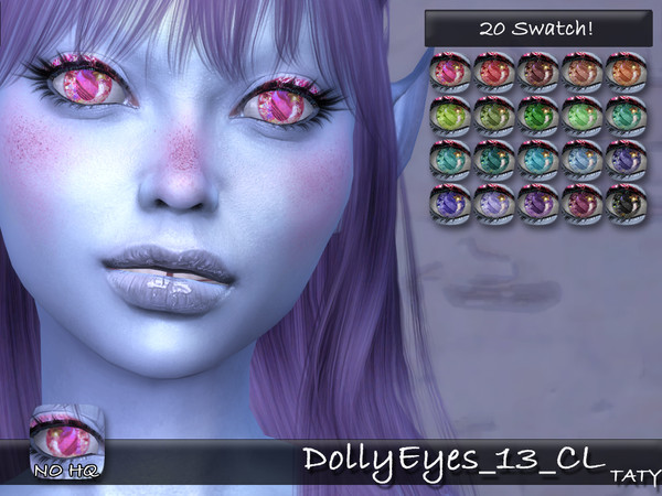 Sims 4 — [Ts4]Taty_DollyEyes_13_CL by tatygagg — - Female, Male - Human, Alien - Toddler to Elder - Hq Compatible