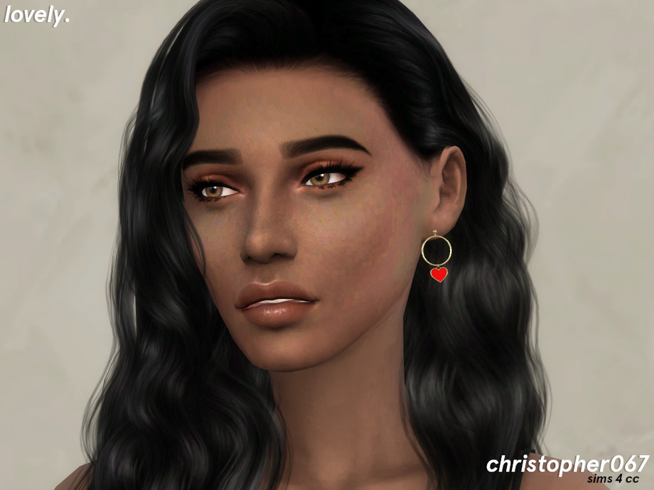 The Sims Resource - Lovely Earrings / Christopher067