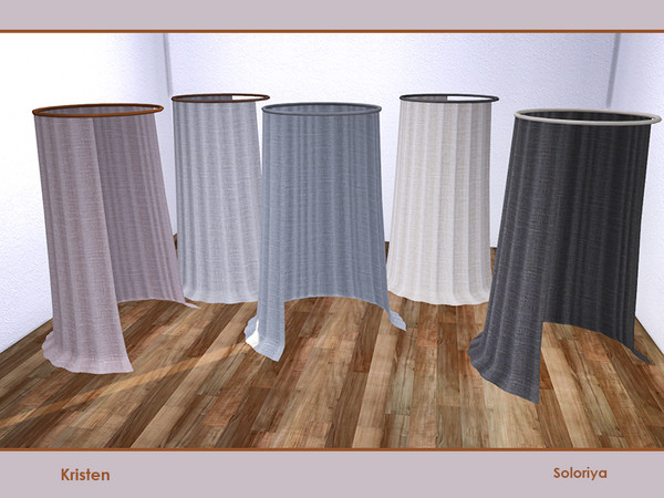 Sims 4 — Kristen, part 2. Divider by soloriya — Divider with fabric. Part of Kristen, part 2 set. 4 color variations.