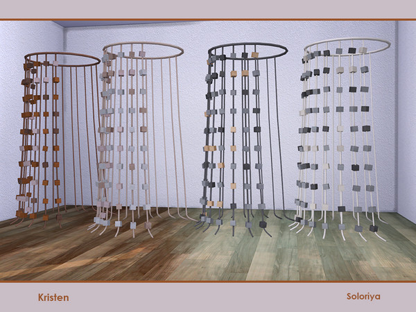 Sims 4 — Kristen, part 2. Divider with Beads by soloriya — Divider with beads. Part of Kristen, part 2 set. 4 color