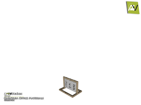 Sims 4 — Quintara Calendar by ArtVitalex — - Quintara Calendar - ArtVitalex@TSR, Jan 2020