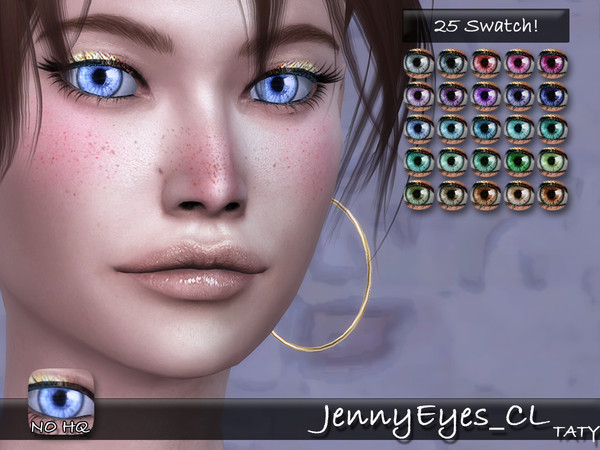 Sims 4 — [Ts4]Taty_JennyEyes_CL by tatygagg — - Female, Male - Human, Alien - Toddler to Elder - Hq Compatible