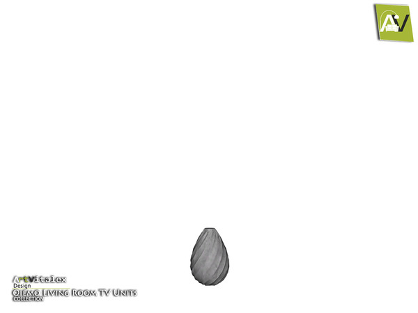 Sims 4 — Qiemo Vase by ArtVitalex — - Qiemo Vase - ArtVitalex@TSR, Jan 2020