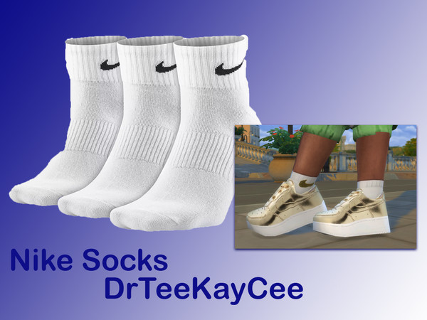 nike fluffy socks