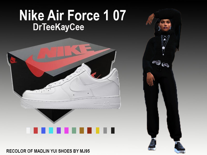 The Sims Resource - Nike Air Force 1's