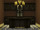 Sims 4 — The Smaller Punto Blanco Bar by vplumbobber — A one tile versions of the base game Punto Blaco Wraparound Home