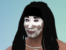 Sims 4 — GHB Clown Paint by goody2shoes2 — This is clown face paint for the Grand Highblood from Homestuck! It has a
