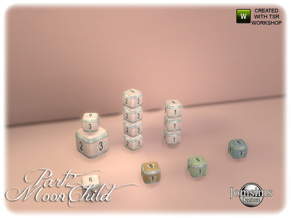 Sims 4 — Moonchild kids bedroom part 2 cube deco more small by jomsims — Moonchild kids bedroom part 2 cube deco more