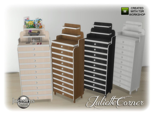 Sims 4 — Juliette corner misc deco furniture 2 by jomsims — Juliette corner misc deco furniture 2
