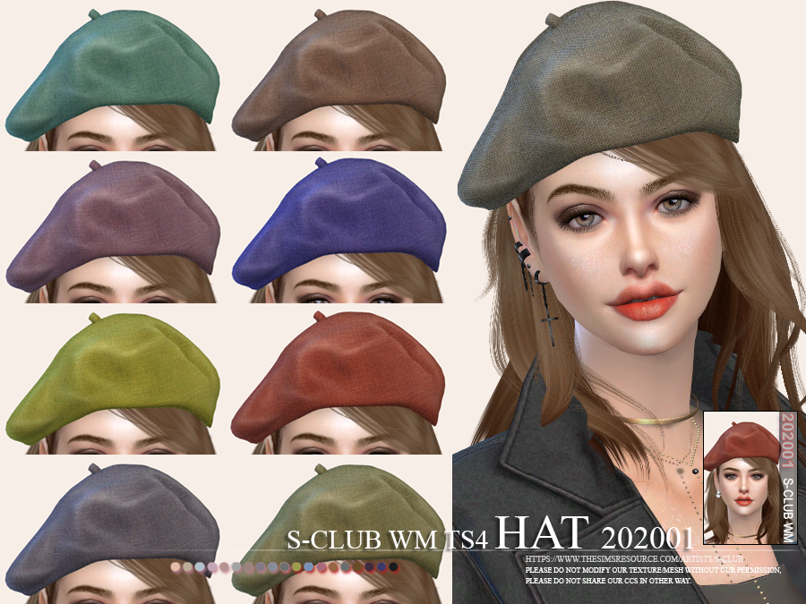 Sale > sims 4 cc beret > in stock
