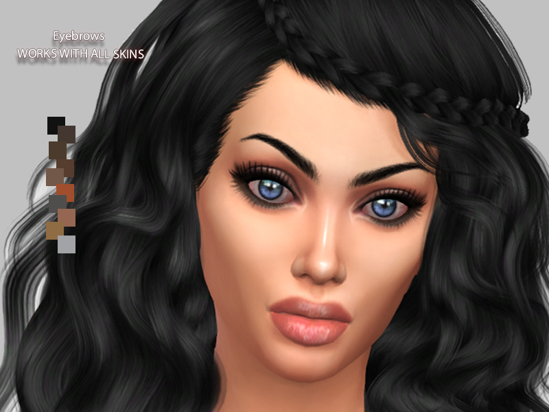 The Sims Resource - Lush Brows
