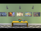 Sims 4 — Famous Paintings v1 by simplicity1343 — Base game compatible
