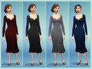 Sims 4 — Glamorous Dress by Mai_alyssa — 16 colors Base game more cc: maialyssa.tumblr.com 