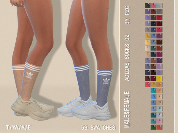 Pinkzombiecupcakes Adidas Socks 02