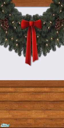 Sims 2 — grks Christmas Garlands - 1 by greeksim — You do not really need the Christmas pack to decorate your houses for