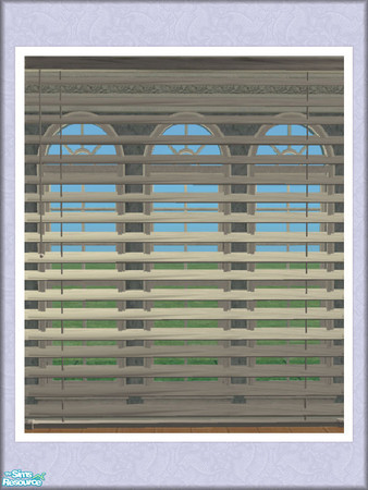 Sims 2 — Striped Asiana Blinds by jlk2400 — Part of my striped Asiana set. Thank you to Padre333 for allowing me to use