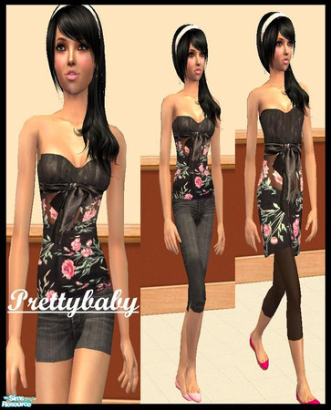 Sims 2 —  Teen Set by pretty_baby — Hello. I like doing these sort of sets and i hope you enjoy them. Same top on a pair