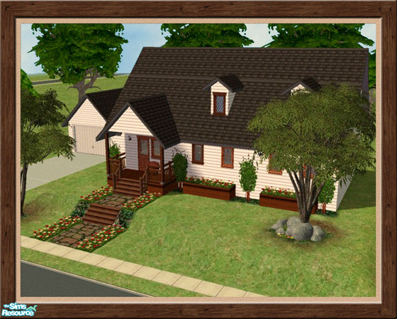 Sims 2 — WG 312 Maple Street Furnished by Pinecat — A WARM & COZY HOME AFFORDABLE FOR A NEW COUPLE! Downstairs