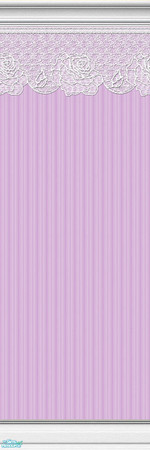 Sims 2 — Lace Walls - Stripes - Plum - 17 by maylynn55 — This wallpaper is plum/purple/lavender with a stripe background