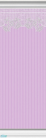 Sims 2 — Lace Walls - Stripes - Plum - 15 by maylynn55 — This wallpaper is plum/purple/lavender with a stripe background