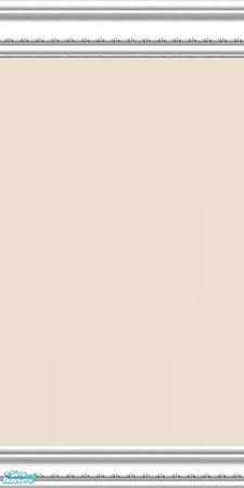 Sims 2 — jsf2BeigeW by jsf — From jsf Designs, a neutral beige colored wall with my "White" mouldings and just