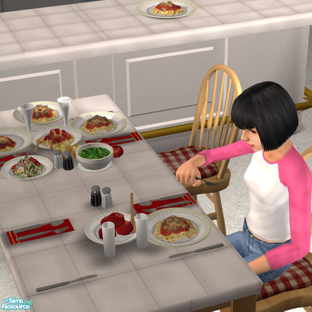 Sims 2 — The Spread 2 Tomatoe - #418093 by DOT — The Spread 2 Tomatoe JRon Table Clutter. Sims 2 by DOT of The Sims