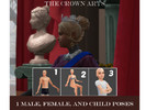 Sims 4 — 3 Royal Portrait Poses by TheCrownArts — These poses were made for Sims 4 These poses were used for the