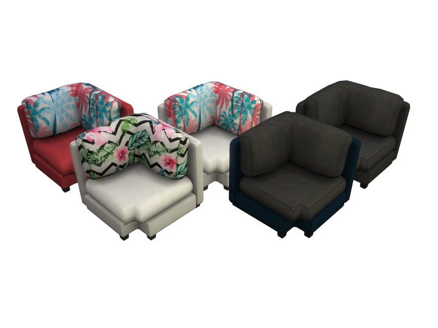 The Sims Resource Alexander Sofa Corner