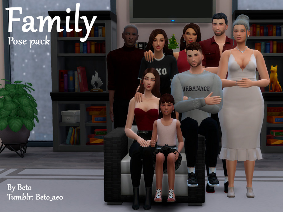 TS4 Poses — The sims 4/ NEW FAMILY POSES FOR GALLERY/ If...